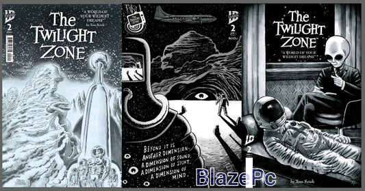 The Twilight Zone #2 Cover A B Variant Set or 1:15 Options IDW Presale 11/19