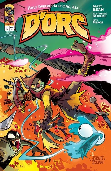 Dorc #1 4th Print Cover A B Variant Set Options Image Comics 2026 Presale 4/8
