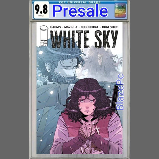 White Sky #1 CGC 9.8 1:25 Luana Vecchio Variant 1st Print Image Comics PRESALE