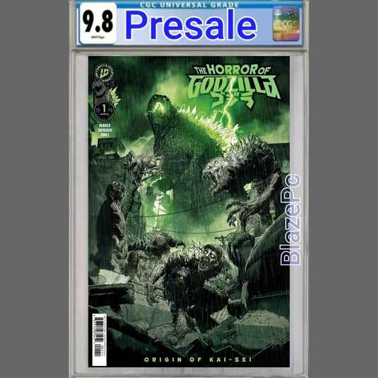 The Horror of Godzilla #1 CGC 9.8 2nd Print Tristan Jones Variant 2026 PRESALE