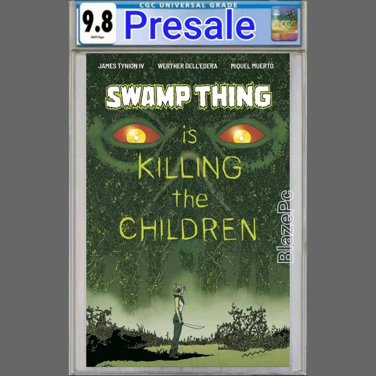 Swamp Thing Is Killing The Children #1 CGC 9.8 Cover D Morazzo SIKTC Var PRESALE