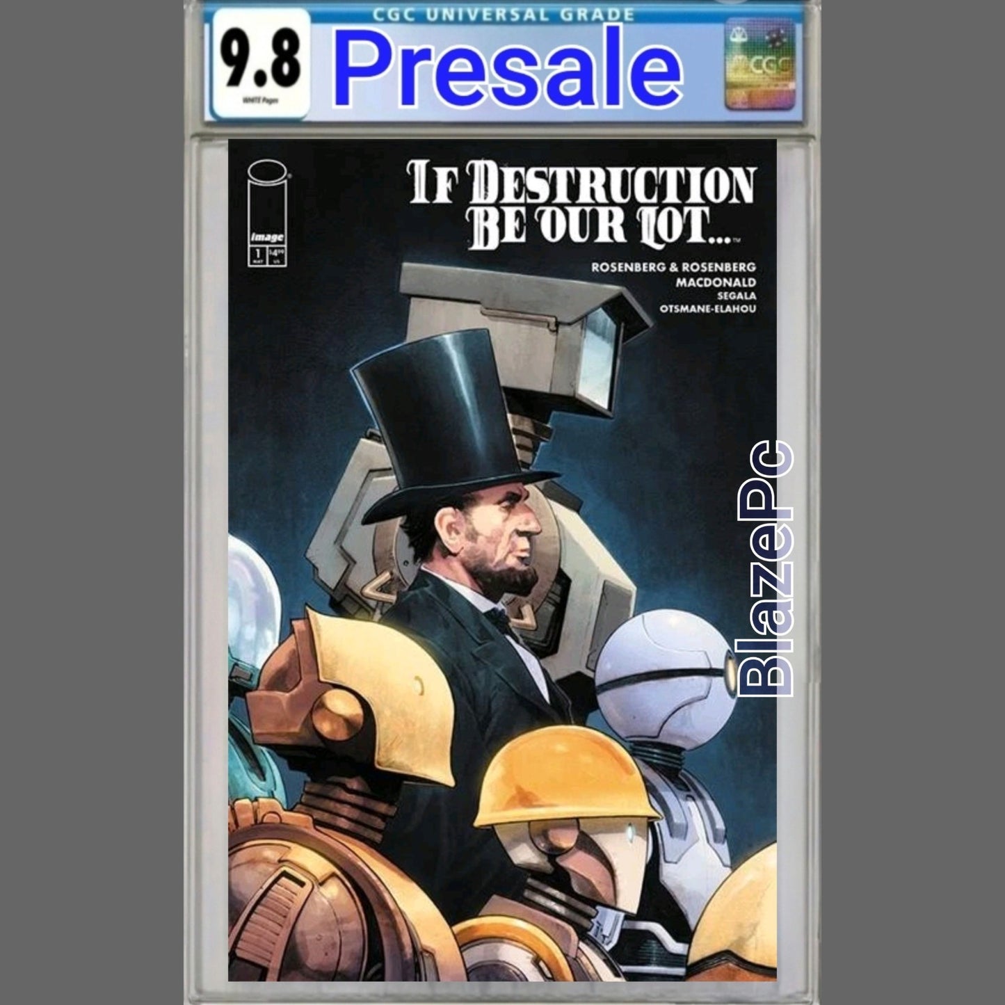 If Destruction Be Our Lot #1 CGC 9.8 Cover B Opena Variant Image Comics PRESALE