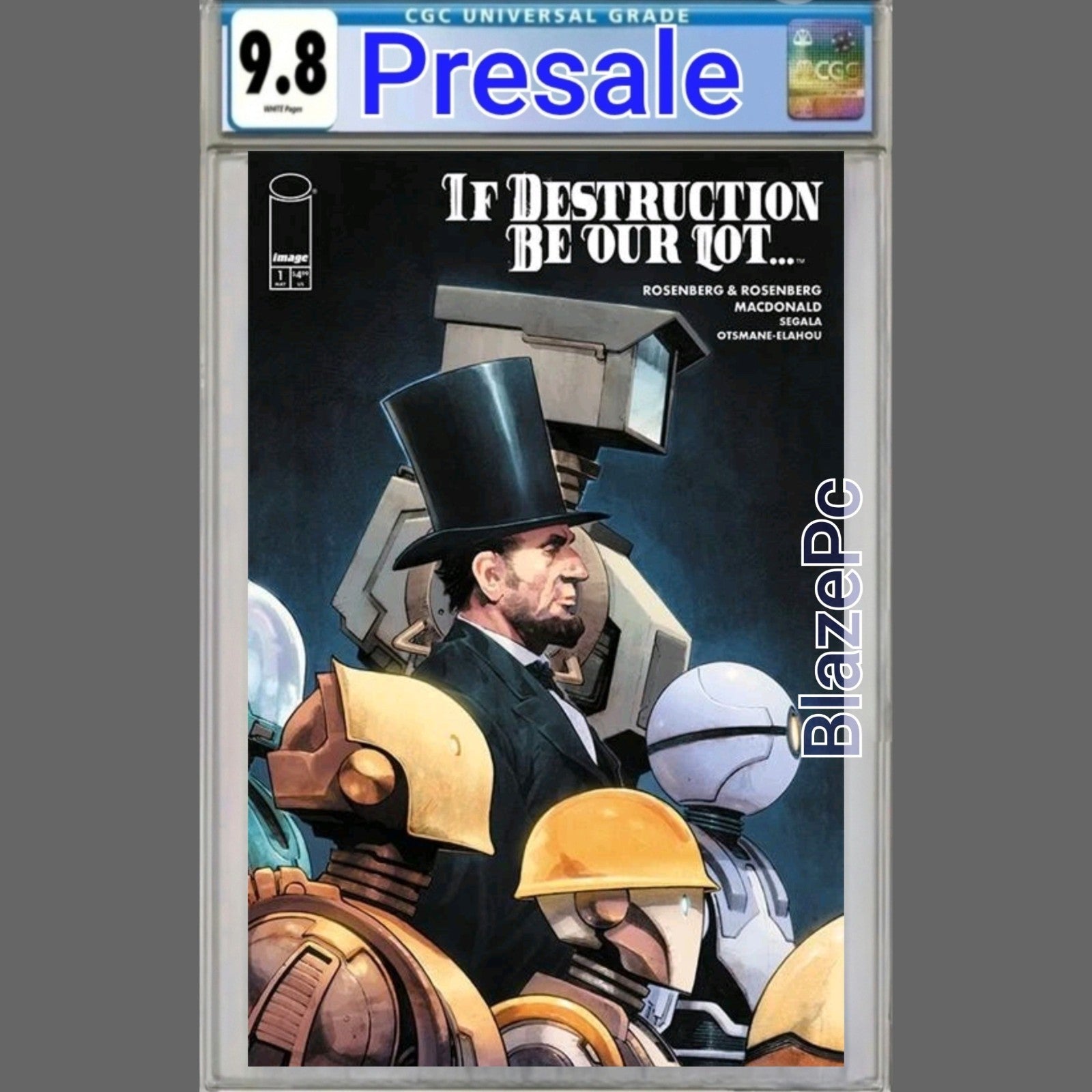 If Destruction Be Our Lot #1 CGC 9.8 Cover B Opena Variant Image Comics PRESALE