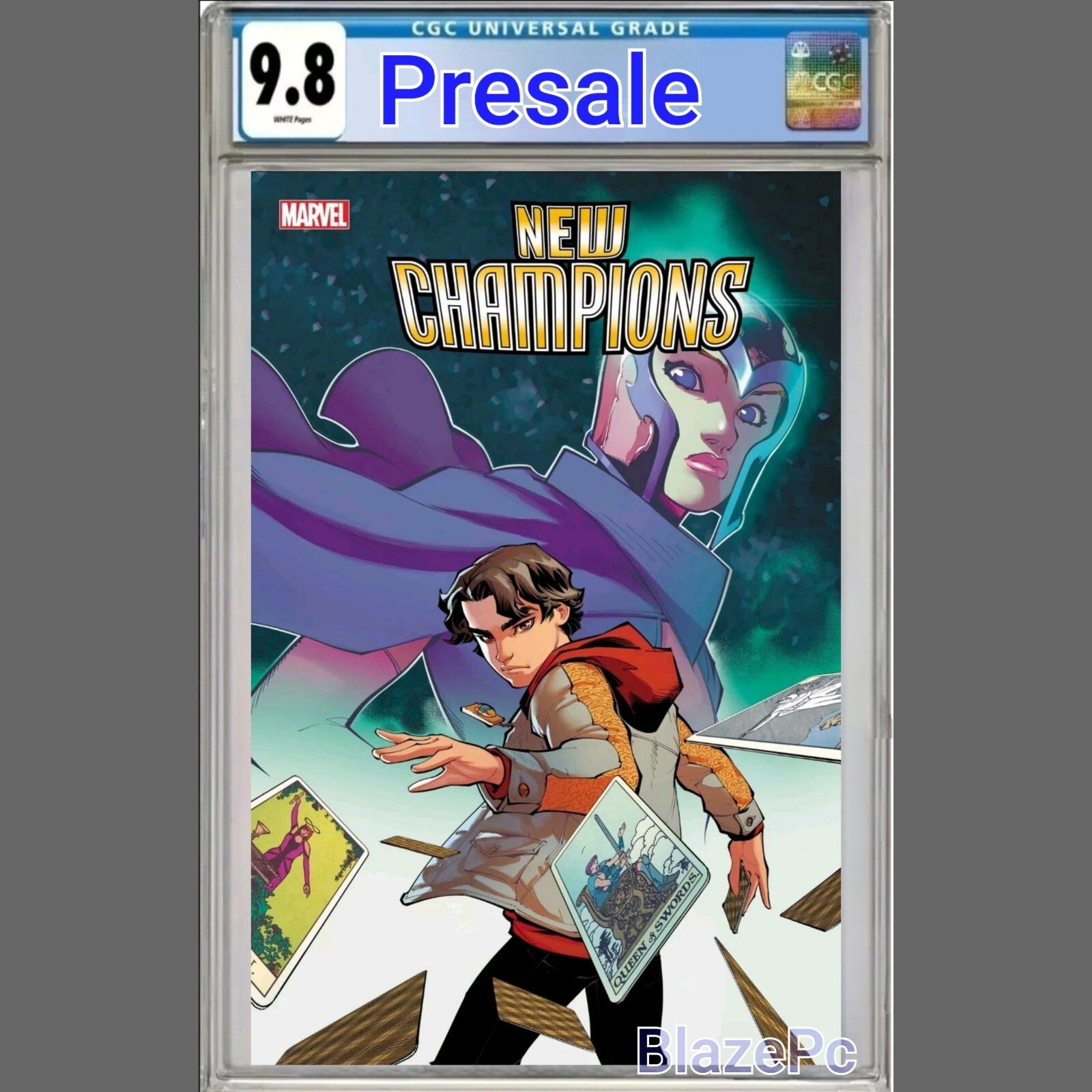 New Champions #2 CGC 9.8 Cover A Gleb Melnikov Magnetrix Marvel 2025 PRESALE