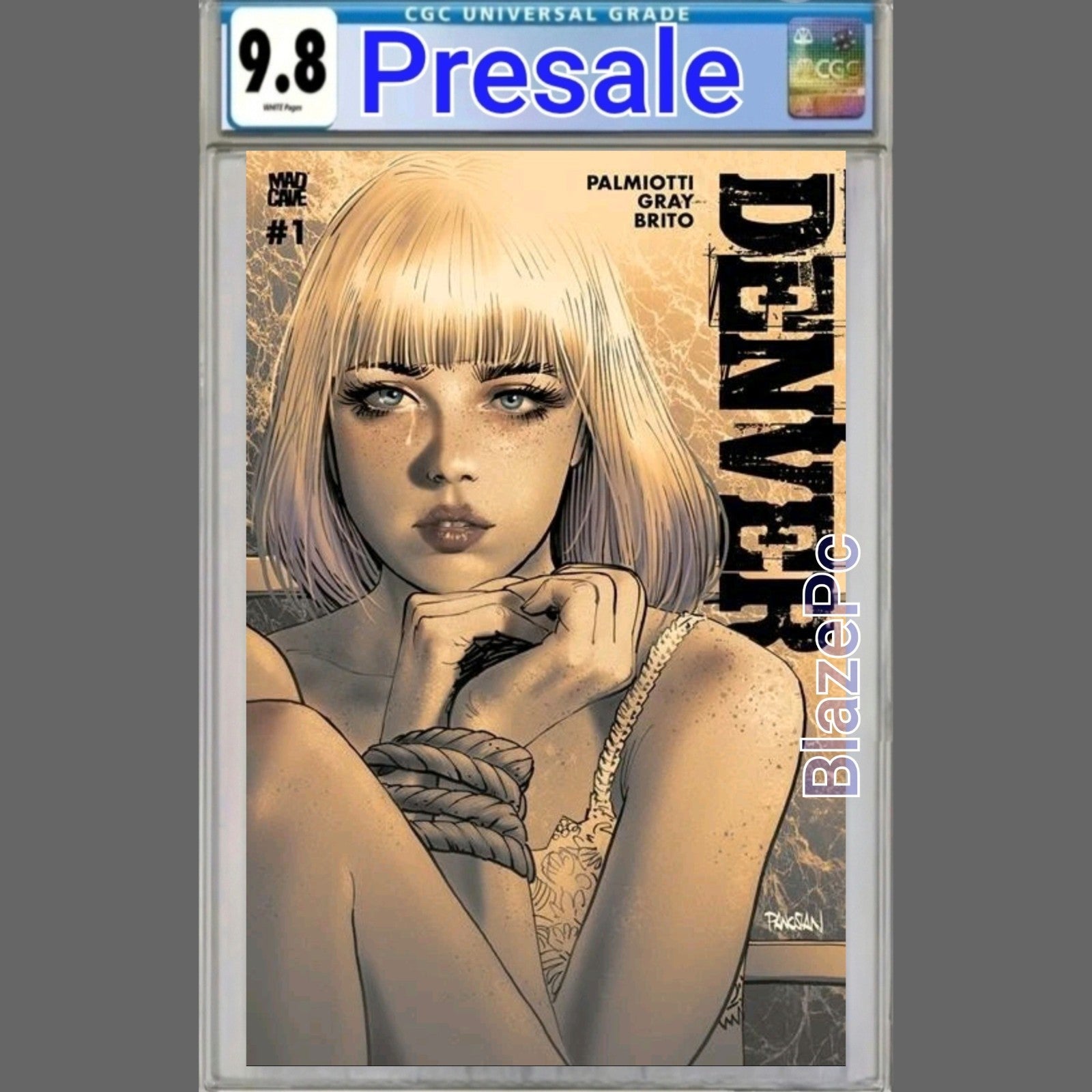 Denver #1 CGC 9.8 Dan Panosian Cover E Variant Mad Cave Studios 2026 PRESALE