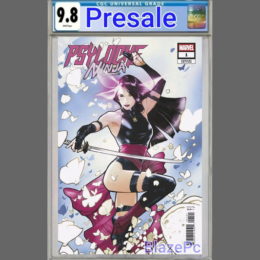Psylocke Ninja #1 CGC 9.8 Pablo Villalobos Variant Marvel 2026 PRESALE