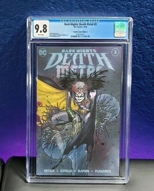 Dark Nights Death Metal #3 CGC 9.8 Momoko Cover A Trade Variant Robin King 
