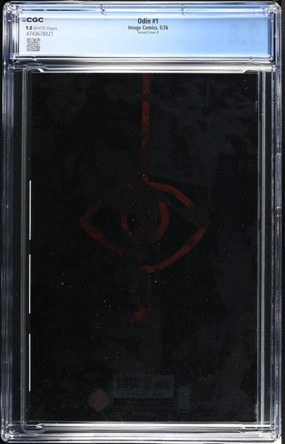 Odin #1 CGC 9.8 One Per Store FOIL Thank You Variant Tynion IV Image Comics