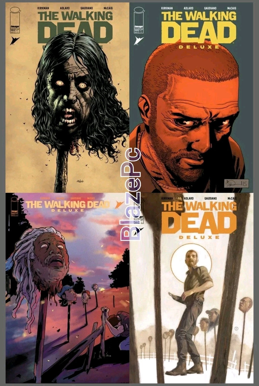 Walking Dead Deluxe #144 Cover A B C D Variant Set Options 2026 Presale 9/2