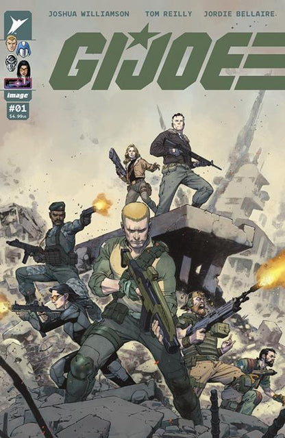 GI Joe #1 Cover A B C D E F G N O P Q R Foil Variant Set Options Image Comics NM