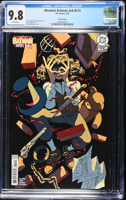 Absolute Batman Ark-M Special #1 CGC 9.8 Cover B Rodriguez 1st Print DC Comics