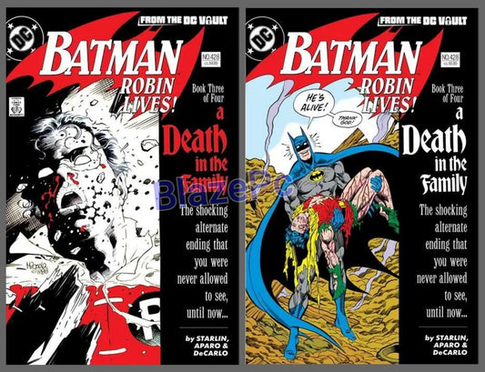 Batman #428 2nd Print Facsimile Cover A B Variant Set Options DC Comics 2024 NM
