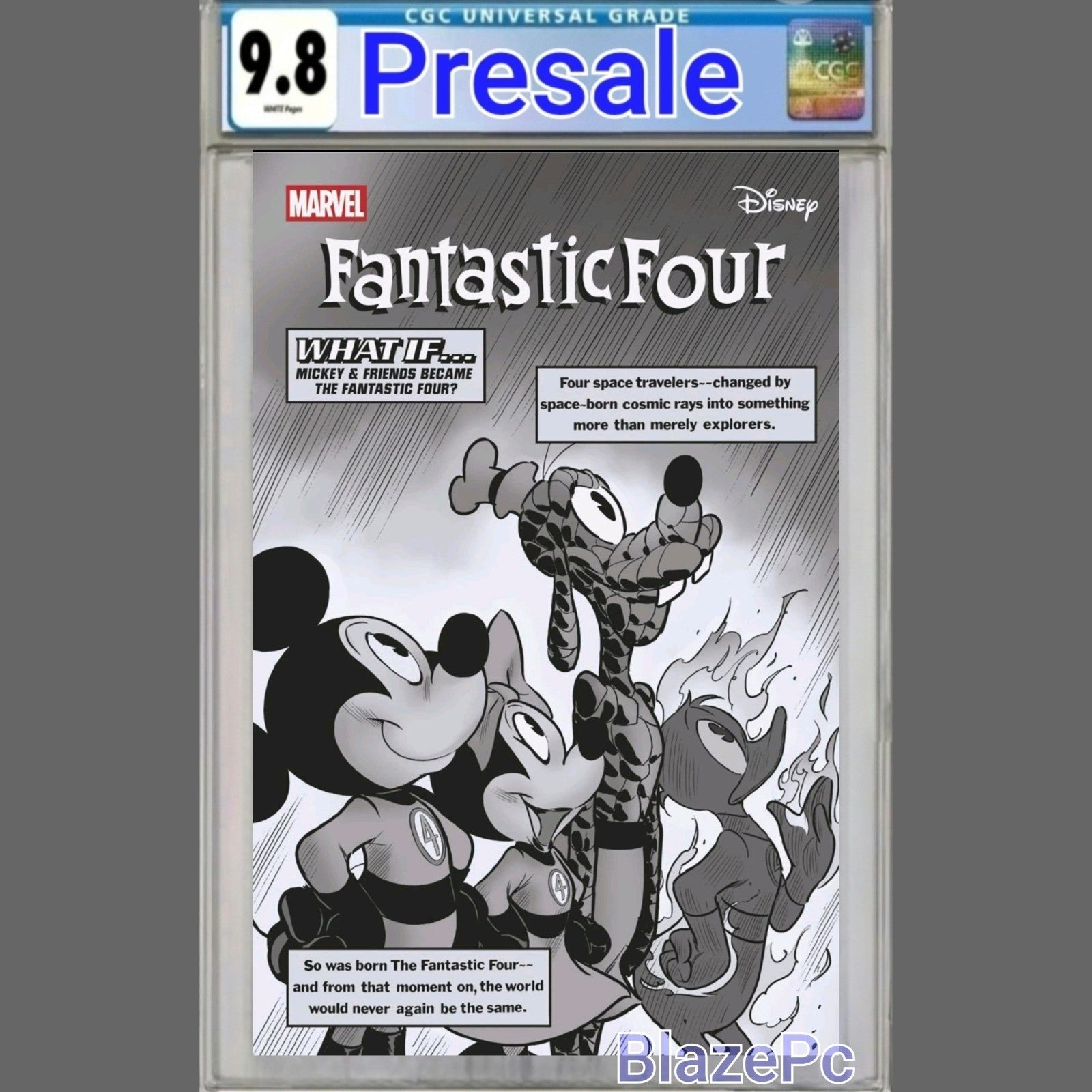 Fantastic Four #6 CGC 9.8 1:100 Ivan Bigarella B&W What If Variant 2025 PRESALE