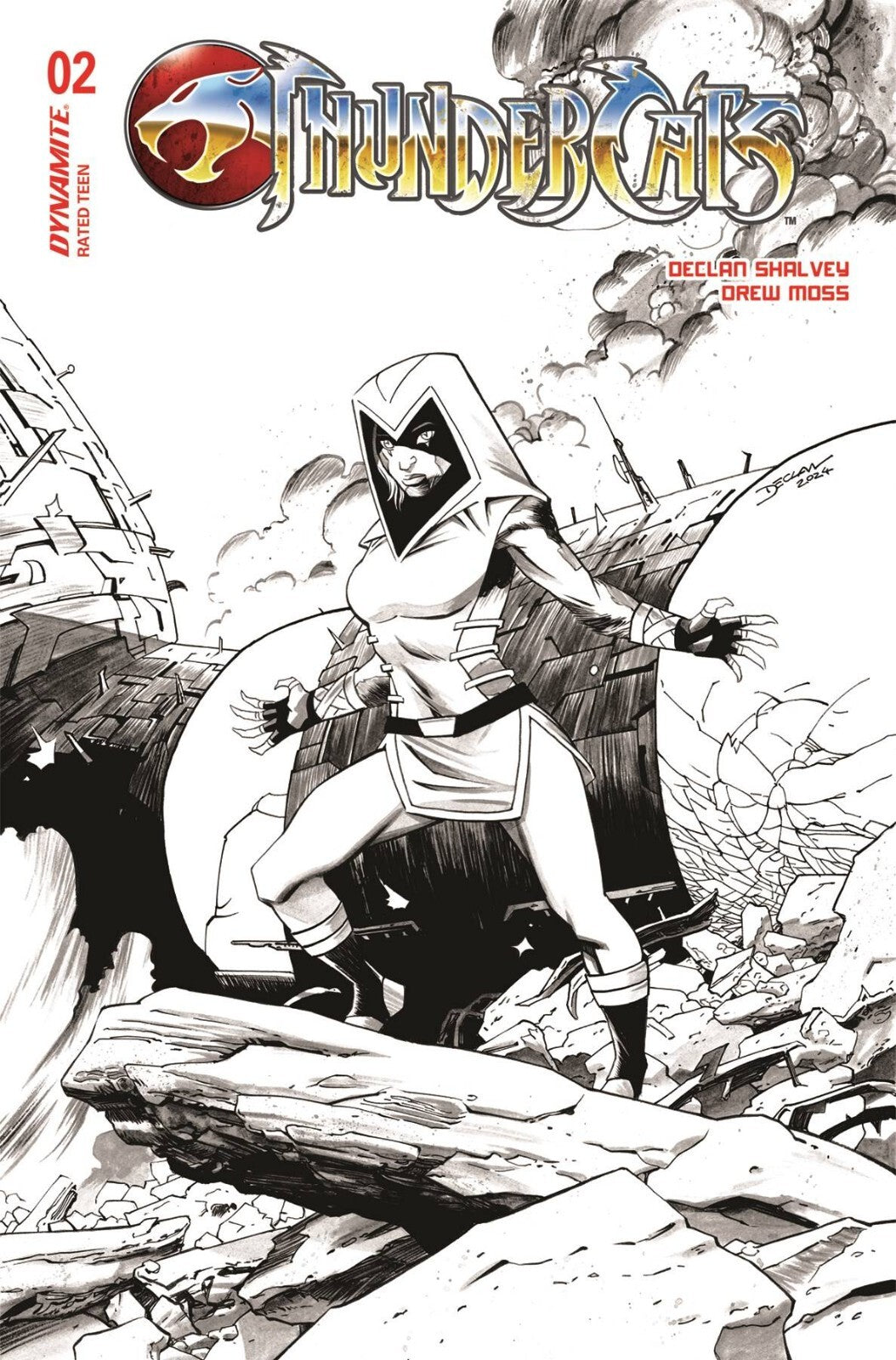 Thundercats #2 Shalvey Calica B&W Trade Virgin Color Variant Set Options NM