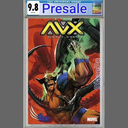 Alien Vs X-Men #1 CGC 9.8 1:25 Ivan Shavrin Variant Marvel 2026 PRESALE