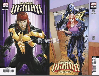 All-New Venom #5 2nd Print Cover A B Variant Set Option Crain Gomez 2025 NM