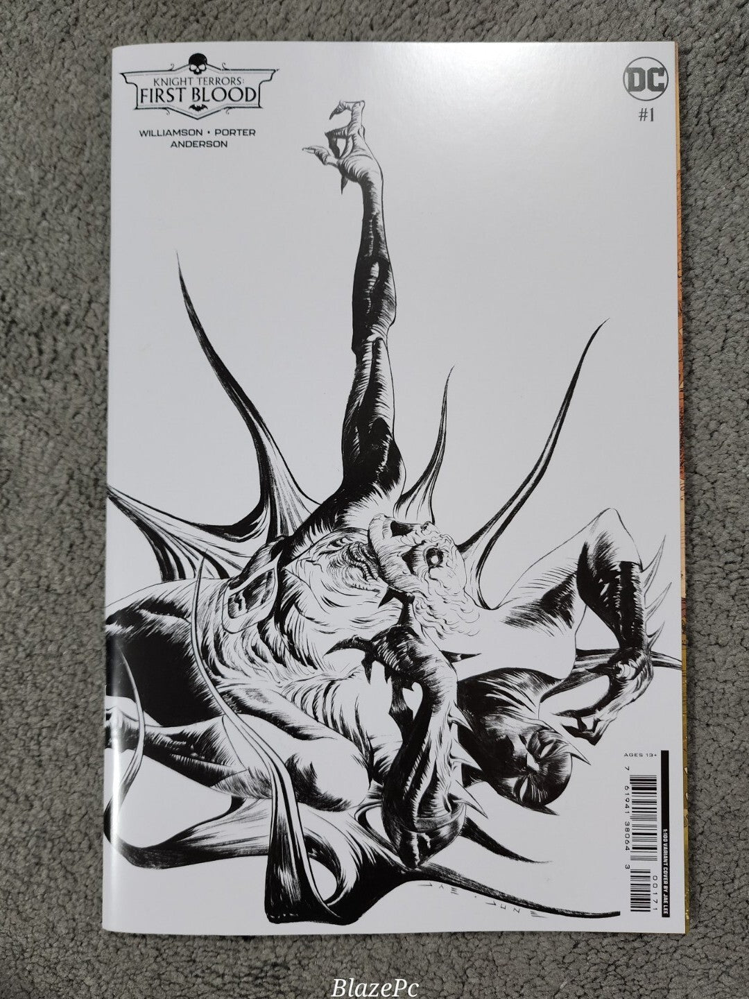 Knight Terrors First Blood #1 1:100 Jae Lee Variant DC 2023 NM Pics