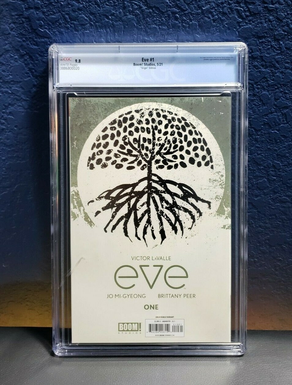 Eve #1 CGC 9.8 One Per Store Unlocked Virgin Variant LaValle Boom! Studios