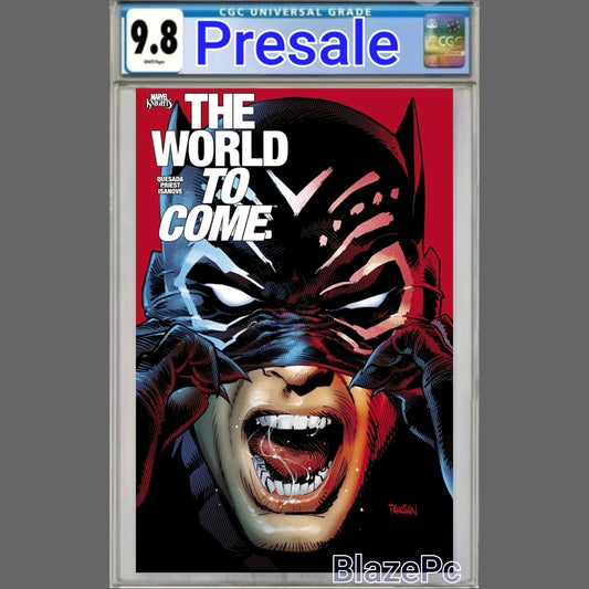 Marvel Knights The World To Come #1 CGC 9.8 2nd Print Panosian Variant PRESALE