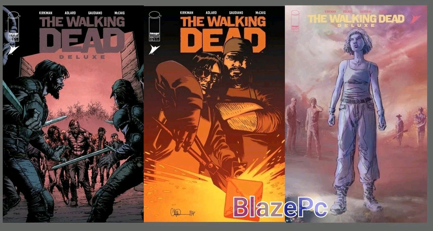 Walking Dead Deluxe #131 Cover A B C Variant Set Options Image 2026 Presale 2/18