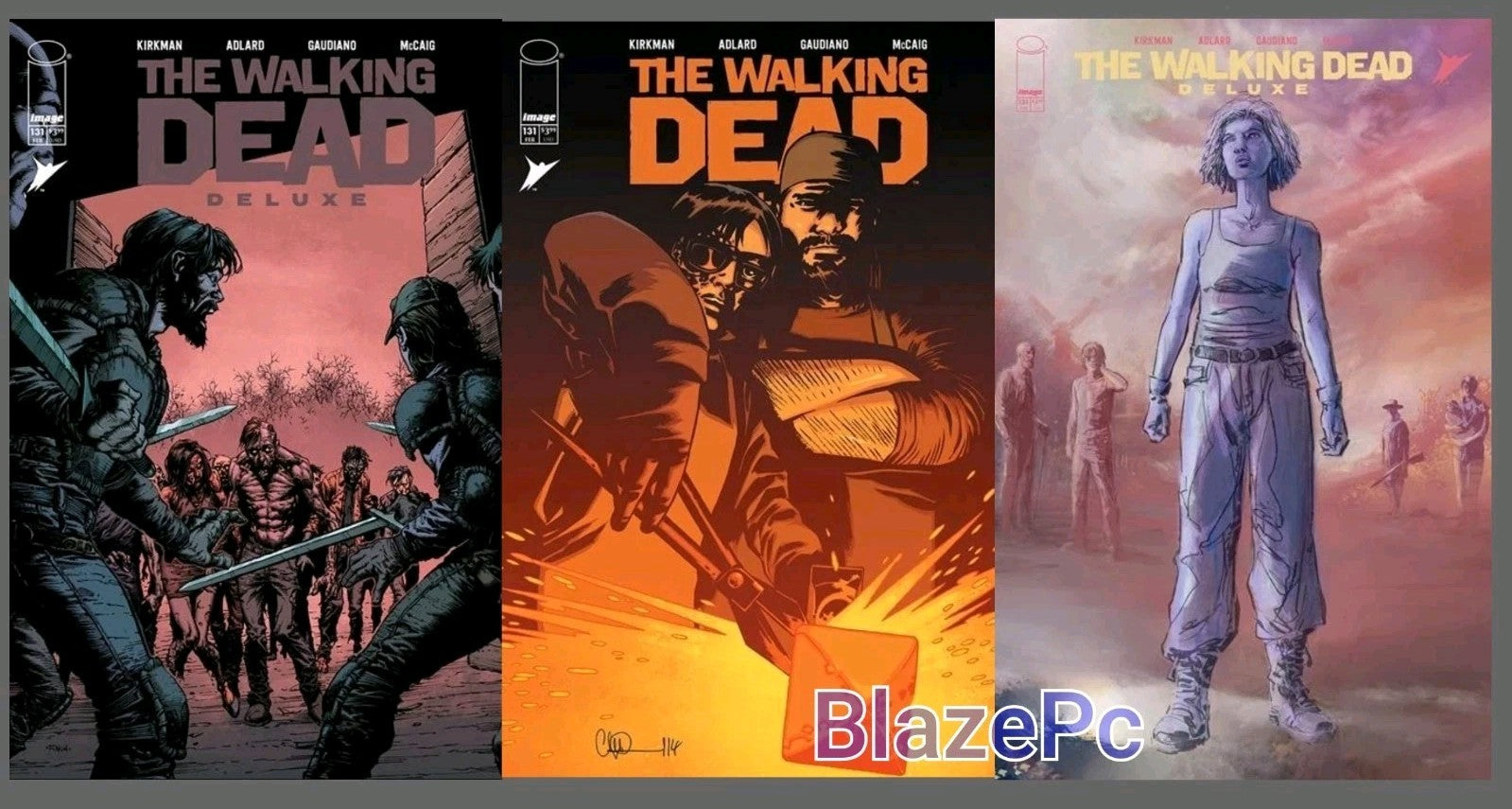 Walking Dead Deluxe #131 Cover A B C Variant Set Options Image 2026 Presale 2/18
