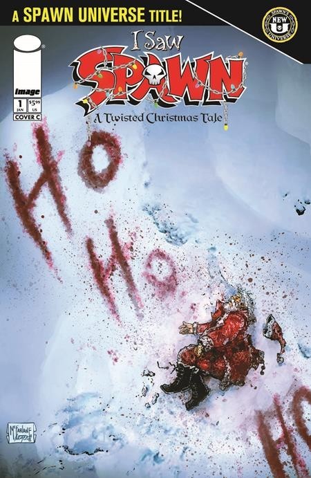 I Saw Spawn A Twisted Christmas Tale #1 A B C Variant Set Option Presale 11/4