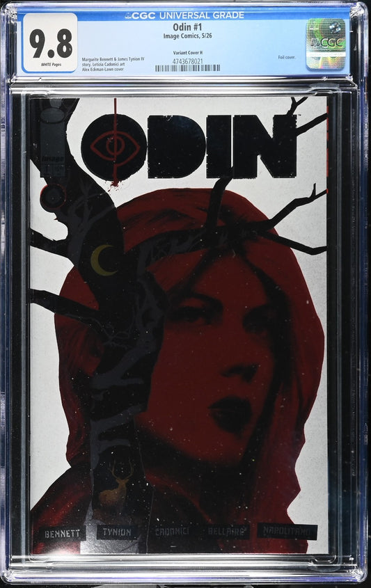 Odin #1 CGC 9.8 One Per Store FOIL Thank You Variant Tynion IV Image Comics