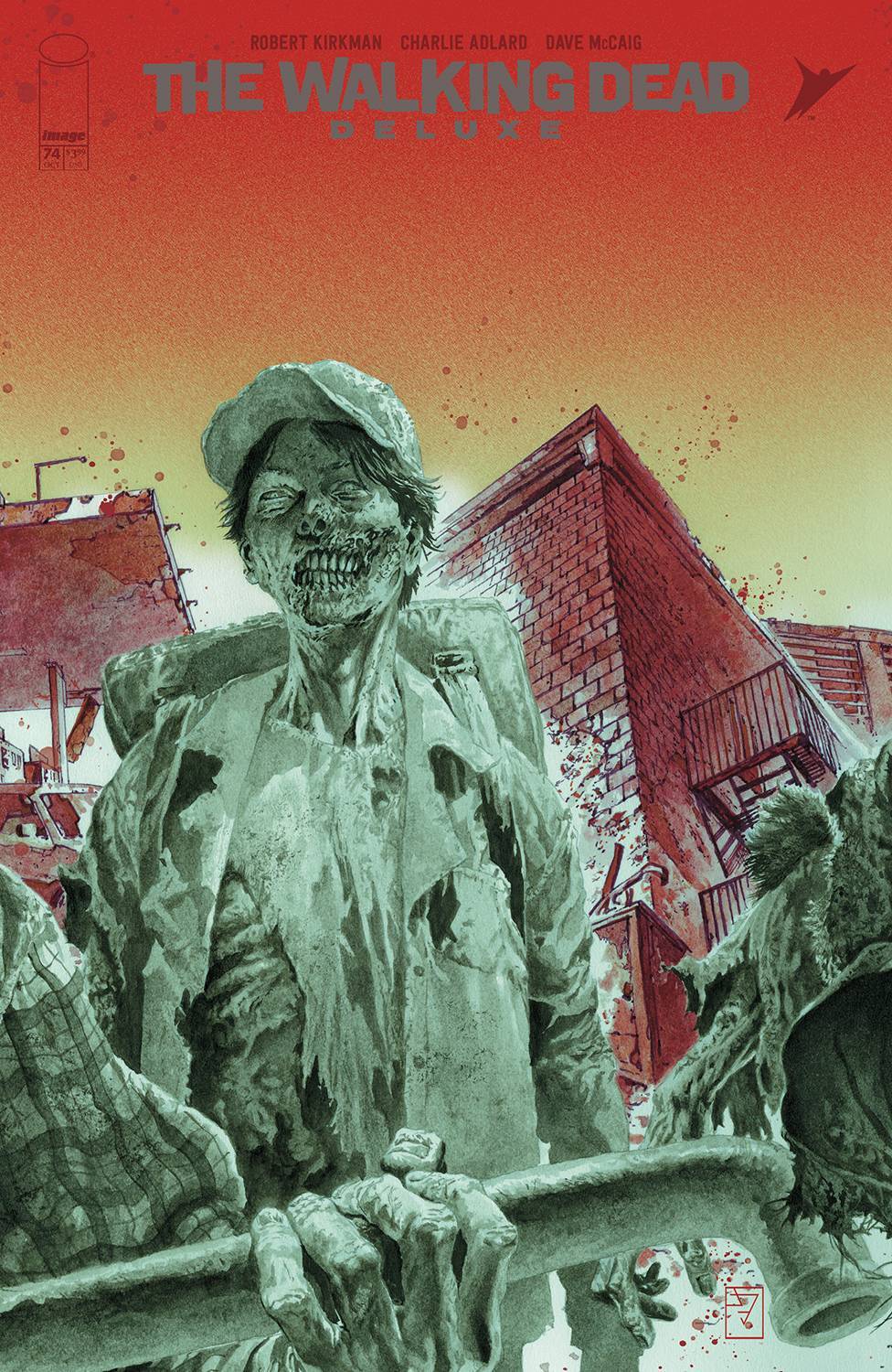 Walking Dead Deluxe #74 Cover A B C Variant Set Options Image 2023 NM