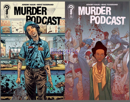 Murder Podcast #3 Cover A B Variant Set Options Ignition Press 2025 Presale 12/3