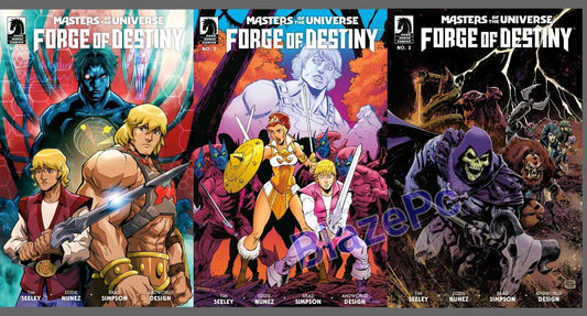 Masters of the Universe Forge of Destiny #2 A B C Variant Set Options 2023 NM