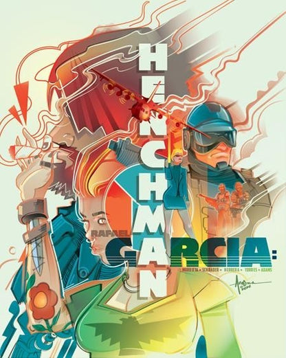 Rafael Garcia Henchman #1 Cover A B C Variant Set Options Titan Presale 3/18