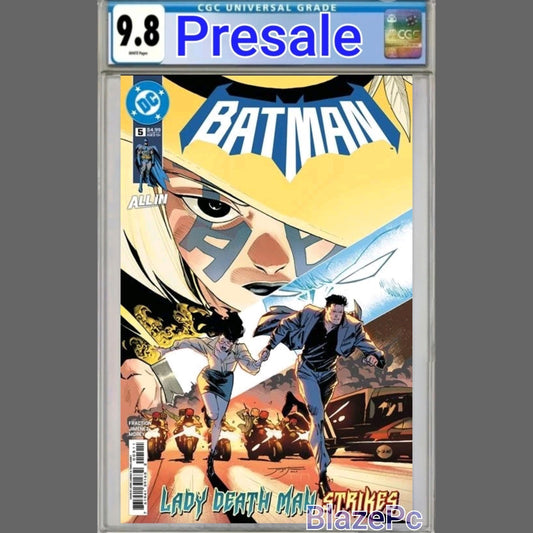 Batman #5 CGC 9.8 Jorge Jimenez Cover A 1st Print Matt Fraction DC 2026 PRESALE