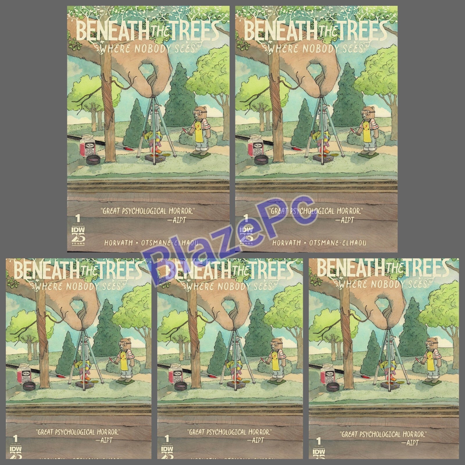 Beneath The Trees Where Nobody Sees #1 3rd Print Variant Options IDW 2024 NM