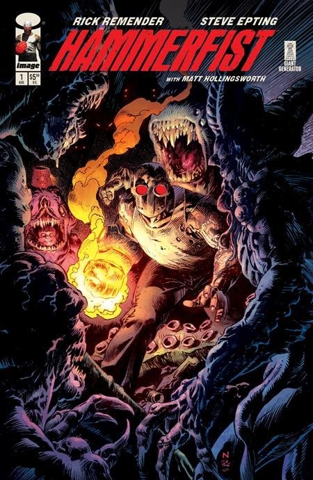 Hammerfist #1 Cover A B C D E F Variant Set Options Image Comics Presale 8/26