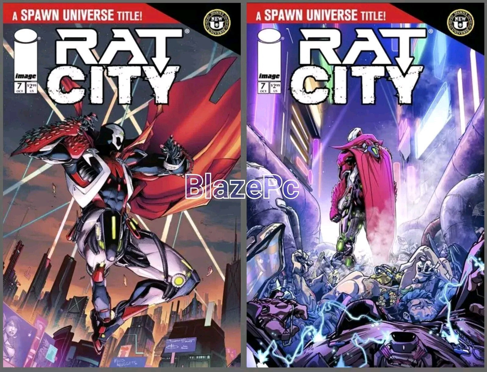 Rat City #7 Cover A B Variant Set Options Spawn Image Comics 2024 NM