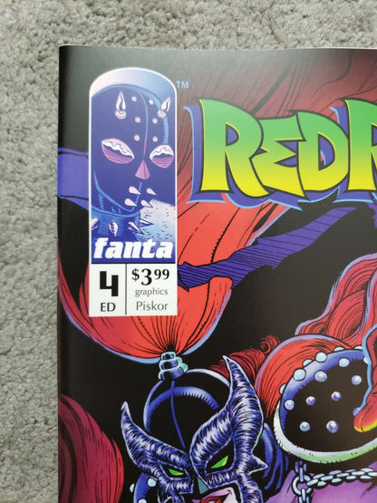 Red Room #4 1:10 Rugg Incentive Variant 2021 Piskor Spawn Homage NM lots of pics