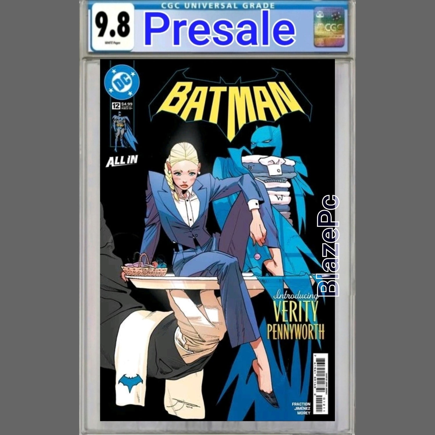 Batman #12 CGC 9.8 Cover A Jorge Jimenez Verity Fraction DC 2026 PRESALE