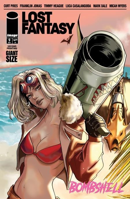 Lost Fantasy #9 2nd Print Cover A B Variant Set Option Image Comics Presale 5/20