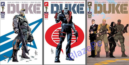 Duke #1 2nd Print Cover A B C Variant Set Options Image 2024 GI Joe NM