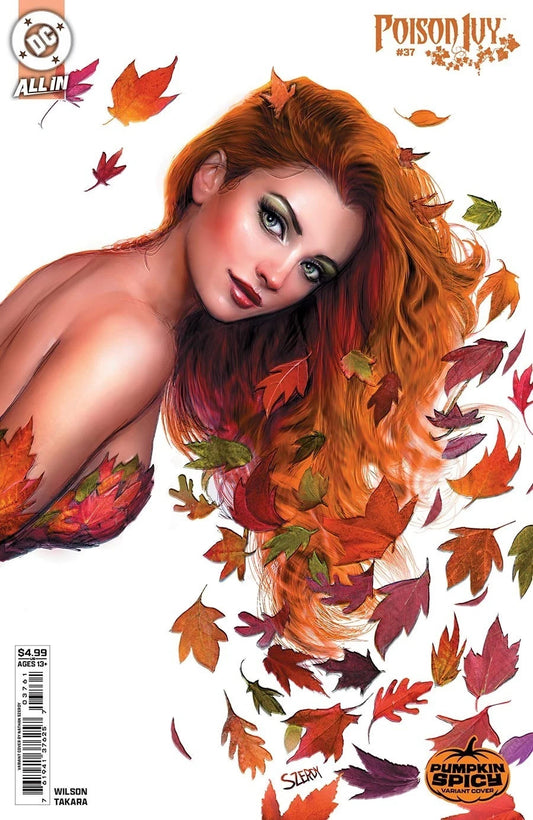 Poison Ivy #37 Cover E Nathan Szerdy Pumpkin Spicy Card Stock Variant DC NM