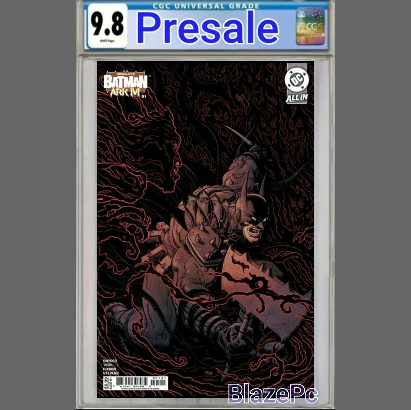 Absolute Batman Ark-M Special #1 CGC 9.8 Cover D Steve Skroce Variant PRESALE