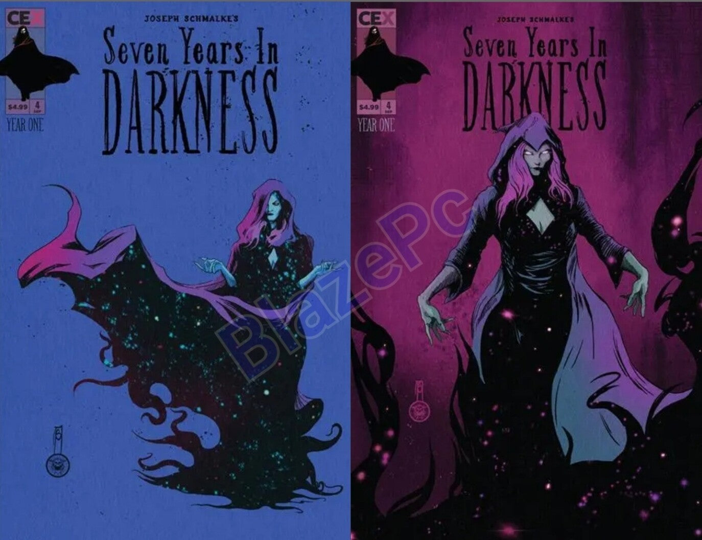 Seven Years In Darkness #4 Cover A B Variant Set or 1:10 Options CEX 2023 NM