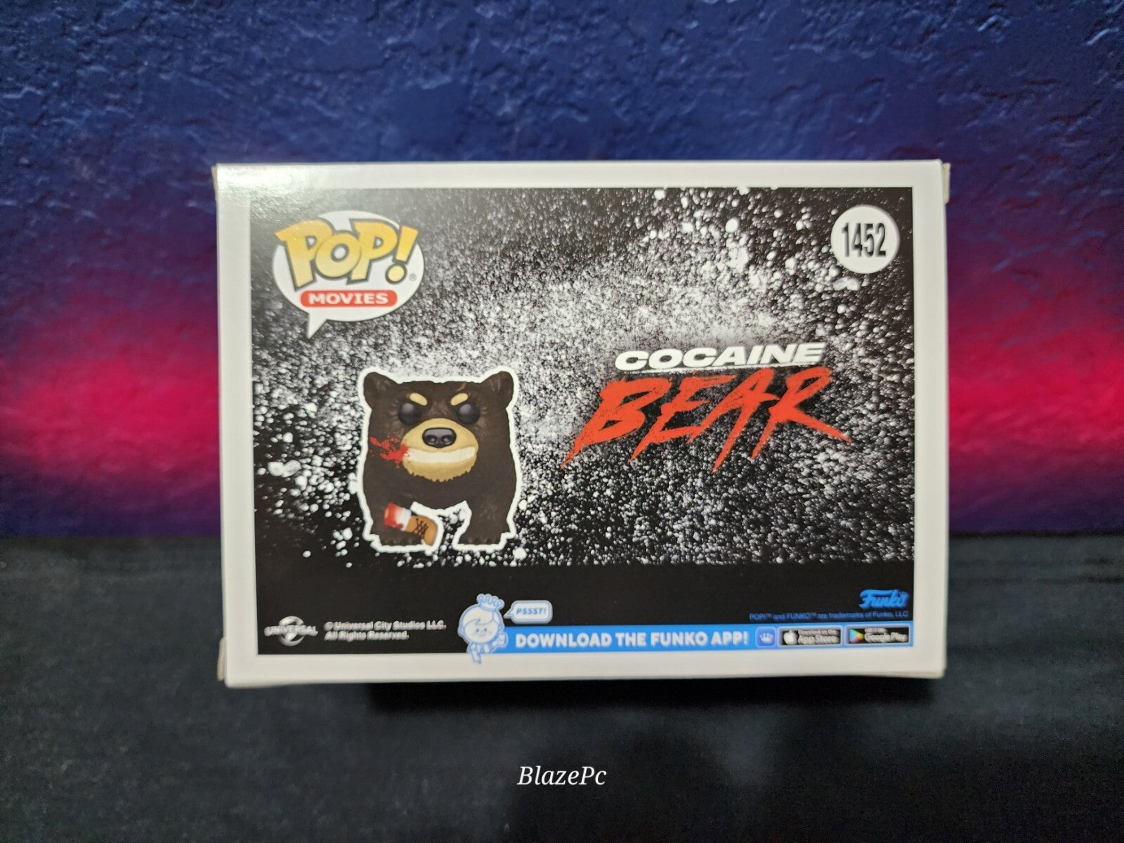 Funko Pop! Movies Cocaine Bear With Leg #1452 2023 In Hand