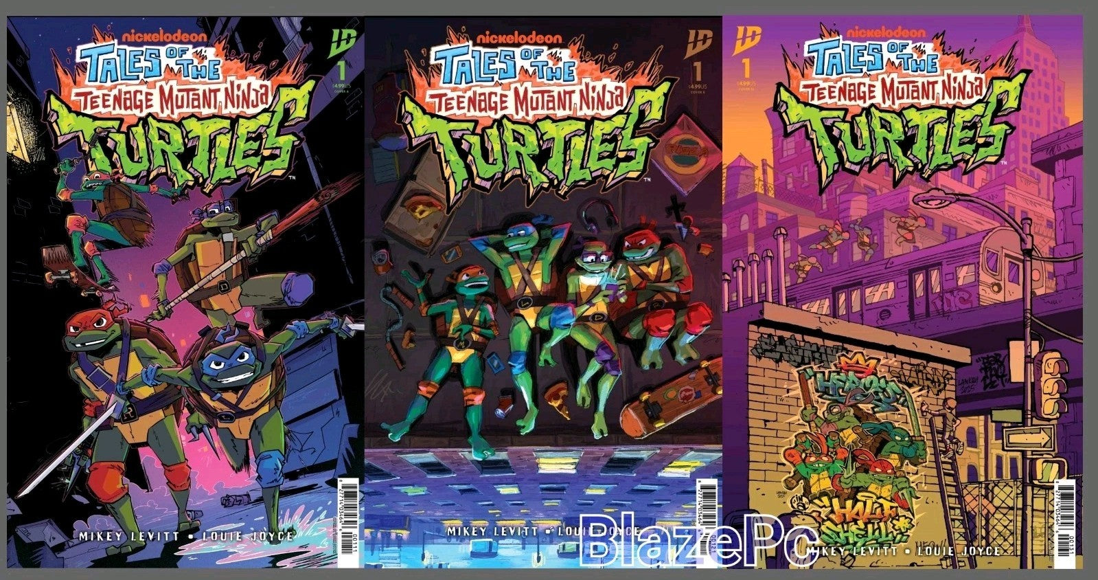 Tales of the Teenage Mutant Ninja Turtles #1 A B or 1:25 Options Presale 10/15