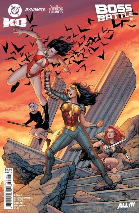 DC KO Boss Battle #1 Cover A B C D E Variant Set Options DC Comics 2026 NM