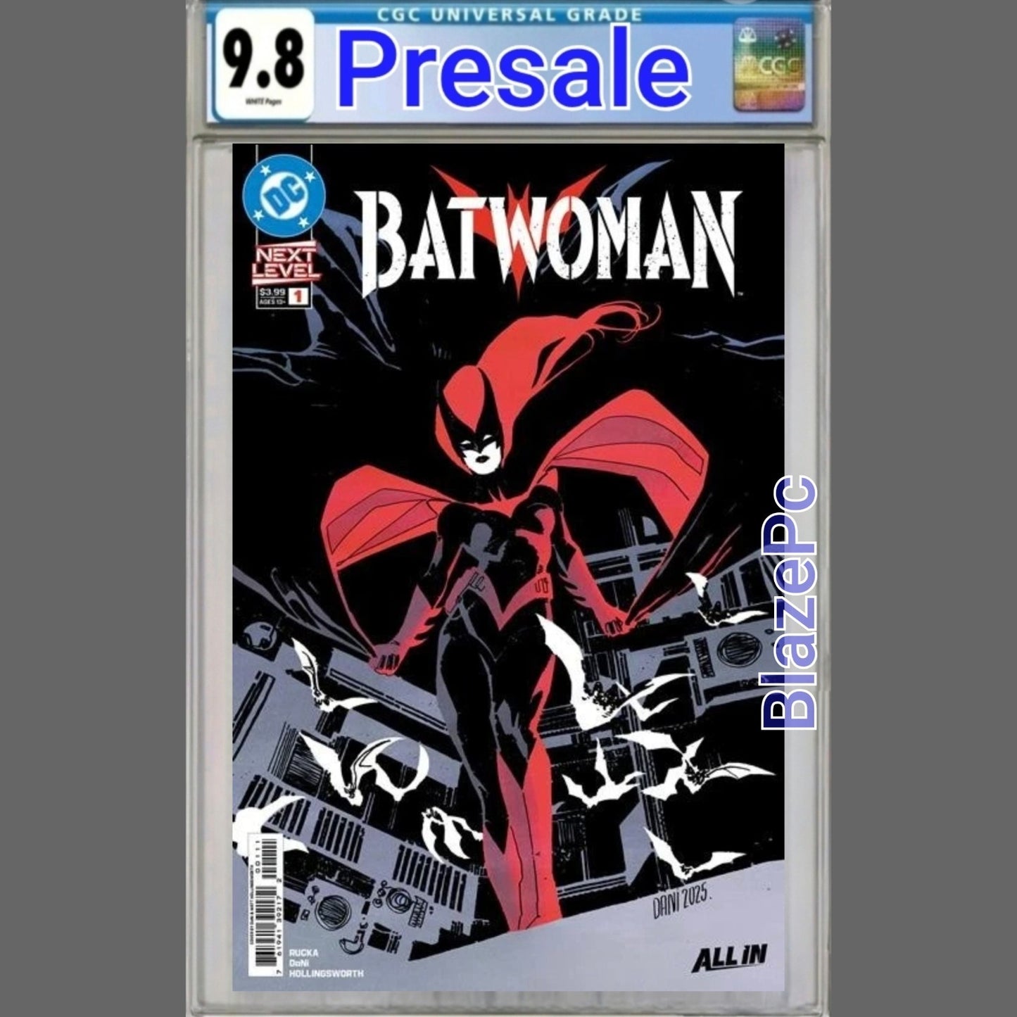 Batwoman #1 CGC 9.8 Dani Cover A 1st Print DC Comics 2026 PRESALE