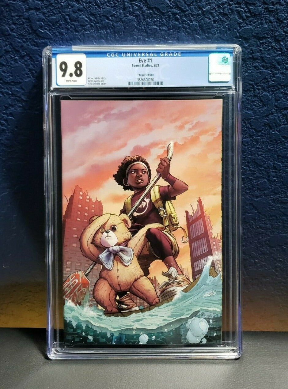 Eve #1 CGC 9.8 One Per Store Unlocked Virgin Variant LaValle Boom! Studios