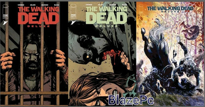 Walking Dead Deluxe #128 Cover A B C Variant Set Options Image 2026 Presale 1/7