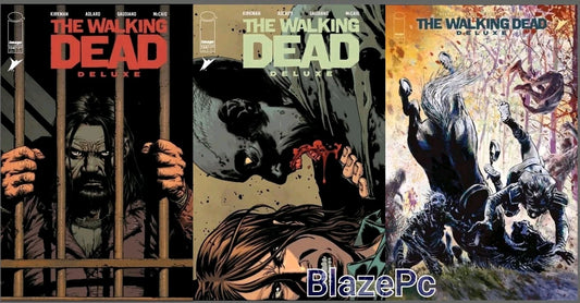 Walking Dead Deluxe #128 Cover A B C Variant Set Options Image 2026 Presale 1/7