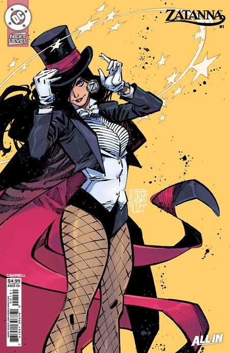 Zatanna #1 Cover A B C D E F Variant Set or 1:25 Options DC 2026 Presale 4/29